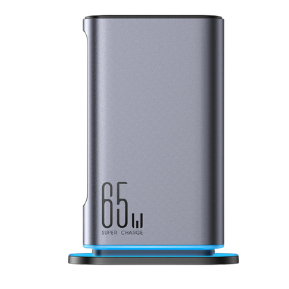 Joyroom Βάση Φόρτισης GaN με 2 Θύρες USB-A και 4 Θύρες USB-C 65W σε Γκρι χρώμα (JR-TCM02)